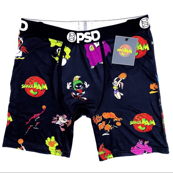 PSD Other - PSD Space Jam Looney Tunes 90s Retro Boxer Briefs Novelty Underwear Mens Size XL